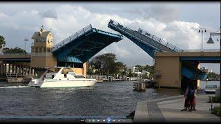 Hillborro Beach Blvd Drawbridge Opening and Closing