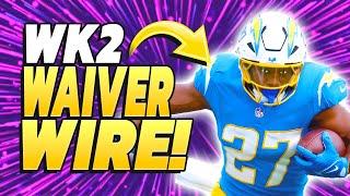 Players You MUST ADD Off The Week 2 Waiver Wire! | Fantasy Football 2024