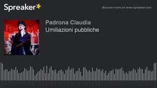 Umiliazioni pubbliche