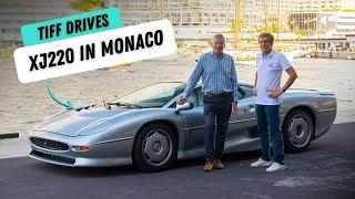 Tiff Needell & Ex-F1 Driver Thierry Boutsen Explore Monaco in a Jaguar XJ220 | Carhuna Carpool