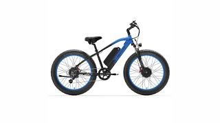 Review LANKELEISI EU UK US Stock E bike 48V 20Ah Dual Motor 2024