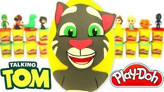 Talking Tom Sürpriz Yumurta Oyun Hamuru - Konuşan Kedi Tom Oyuncak Maşa MLP