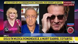 A murit Gabriel Cotabiță! Doliu în muzica românească, artistul a suferit un AVC