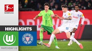 Kiel Snatches Point From Wolfsburg | VfL Wolfsburg - Holstein Kiel 2-2 | Highlights | Bundesliga