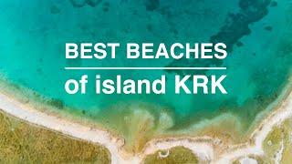 Best beaches of island Krk (CROATIA)