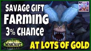 WoW Legion Gold Farming - Savage Gift - Winter Veil Holiday