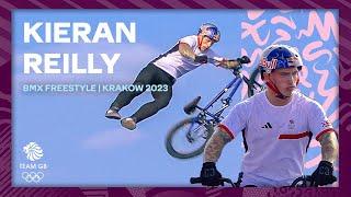 Kieran Reilly's Full Gold Medal Run  | BMX Men's Freestyle | Krakow 2023