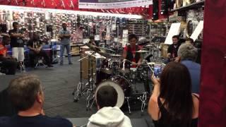 Guitar center drum off! Ft. Ryan Glick