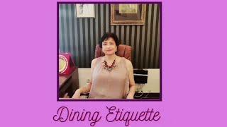 DINING ETIQUETTE | PRIA WARRICK