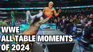 WWE All Table Moments of 2024