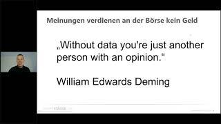 Trading-Seminar mit André Stagge – Die besten Strategien vom Portfoliomanager