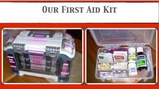 Are You Ready? Our First Aid Kit - Emergency Preparedness {how to organize}