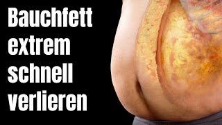 Wie man Bauchfett EXTREM schnell verbrennt – 5 wichtige Tipps