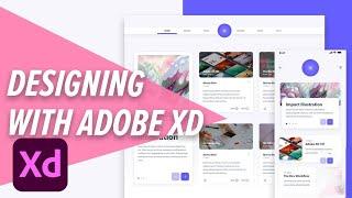 XO Pixel: Designing A Blog Layout in Adobe XD | Adobe Creative Cloud