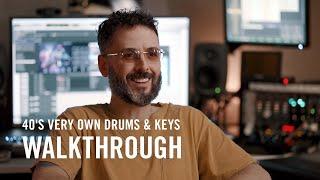 40’S VERY OWN DRUMS & KEYS Walkthrough with Drake producer Noah “40” Shebib | Native Instruments