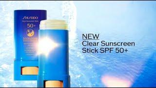 Introducing The New Synchro Shield Clear Sunscreen Stick SPF 50+ | Shiseido