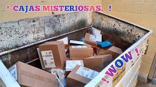 la TIENDA tira muchas CAJAS LLENAS  ! todo nuevo !  #loquetiranenusa #dumpsterdiving #dumptruck