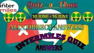 INTERMILES QUIZ ANSWERS TODAY | 10TH JUNE QUIZ ANSWERS | INTERMILES QUIZ | TRAVEL TRAVIA