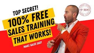 Free Sales Training | Must Watch Free Sales Training