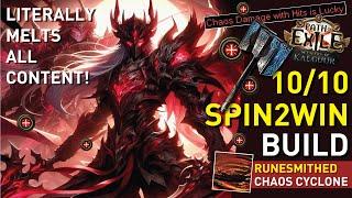 10/10 Would play this【Spin2Win Slayer】again next league! Runesmith POWER (Serle's) is absurd! 3.25