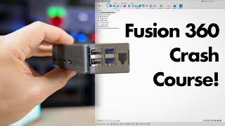 Fusion 360 Crash Course: Create your own designs for 3d printing!