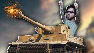 DIRIGI UM TANQUE PELA PRIMEIRA VEZ E FIZ ISSO! - World of Tanks