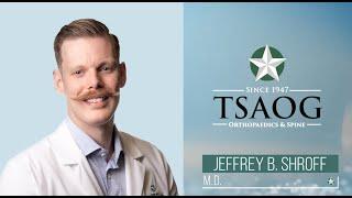 Meet Jeffrey B. Shroff, MD - Sports Medicine Surgeon