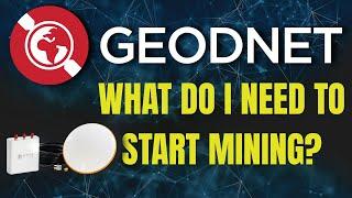 So You Want To Crypto Mine Geodnet | Here's What You Need To Start | New To Geodnet Crypto Mining