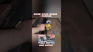 "Mangler" Super Sylon Ironer repairs #dewalt