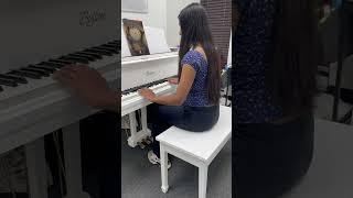 Aarushi Satyanarayanan playing Pacific Moonlight by P. Keveren