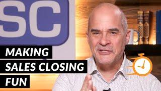 Making Sales Closing Fun! | 5 Minute Sales Training | Jeff Shore