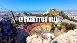 Athens, Greece | Hiking Lycabettus Hill in 4K