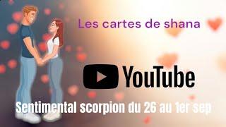 ️sentimental scorpions du 26 au 1er sept. Cette rivalité l'angoisse !!!! ️