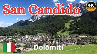 San Candido, Italy  4K Walking Tour - July 2024