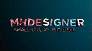 after effect tutorial | 3D text & logo animation | Pixel Bytes | mhdesigner1999