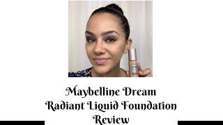 Maybelline Dream Radiant Liquid Foundation Review | Affordable Drugstore Foundation | NotARichGirl