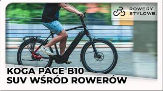 Rower elektryczny na pasku Koga Pace B10 - SUV do zadań specjalnych (Bosch CX, Gates Carbon Drive)