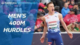 Karsten Warholm cruises to 2nd successive win in Stockholm 400m hurdles - Wanda Diamond League 2023