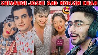 Shivangi Joshi and Mohsin Khan - Shivin Reaction Chanpreet Chahal