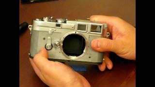 Leica M3 Shutter Speed Adjustment