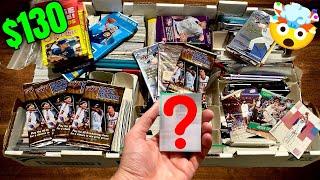 LOADED BOX OF SPORTS CARDS PACKS FOUND AT GOODWILL!