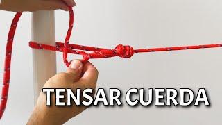 How to TENSION a ROPE Easy and Quick Method