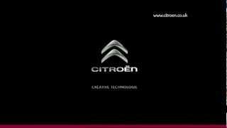 French woman says "Citroën, creative technology"