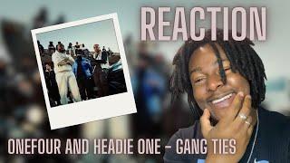 ONEFOUR & Headie One - Gang Ties (Official Music Video) [REACTION]