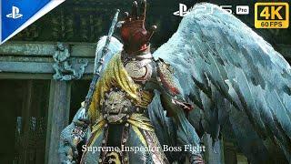 Black Myth Wukong Gameplay- Chapter 4 supreme Inspector boss , blackmythwukonggameplay4k #ps5pro