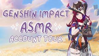 ASMR | genshin account tour ⊹₊⟡⋆ (genshin impact asmr )