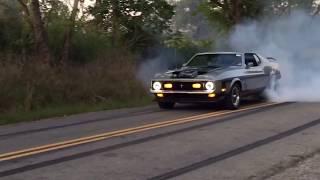 1971 Mach 1 Burnout 2