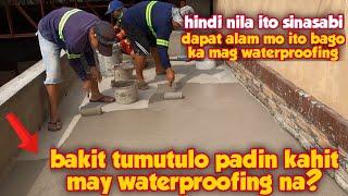 Hindi Nila Ito Alam Kaya Tumutulo Padin Kahit Nag Water Proofing na__Frame Installation_renovation 6