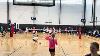 Elevate Sports - January 2025: CR SURGE VBC U14 Blue vs DBQ Insanity 13-1 National - Set 1