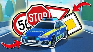 POLIZIST SEIN ABER ICH HALTE MICH AN DIE VERKEHRSREGELN in HAMBURG I Roblox Notruf Hamburg Deutsch